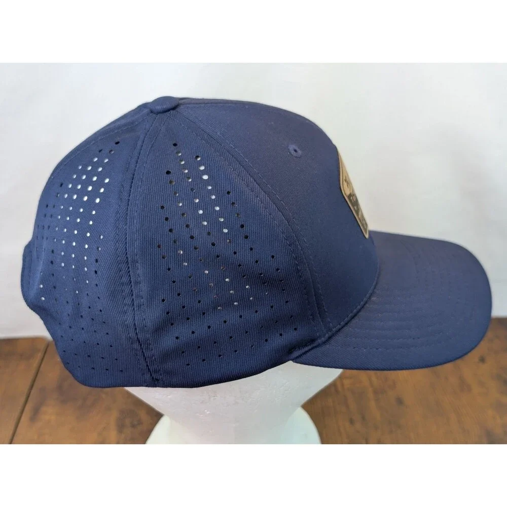 Cap America i8533 Great Outdoors Hat Flexfit 110 Navy Perforated Snapback Cap